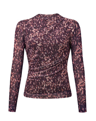 High Neck Slim Fit Blouse