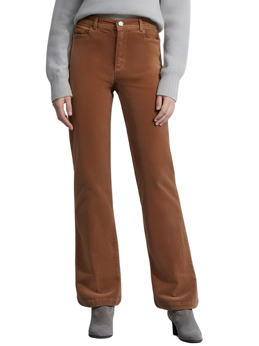 OctMoon Corduroy Pants Women Straight Leg Casual Trousers – Garment Dyed Pantalones de Pana para Mujer