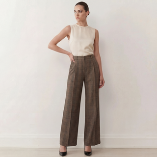 High Waisted Wide Leg Palazzo Pants