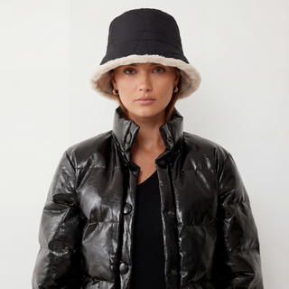 Sherpa Quilted Bucket Hat