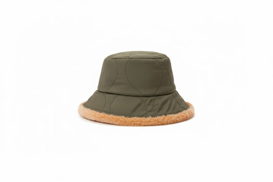 Sherpa Quilted Bucket Hat