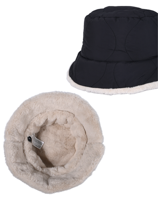 Sherpa Quilted Bucket Hat